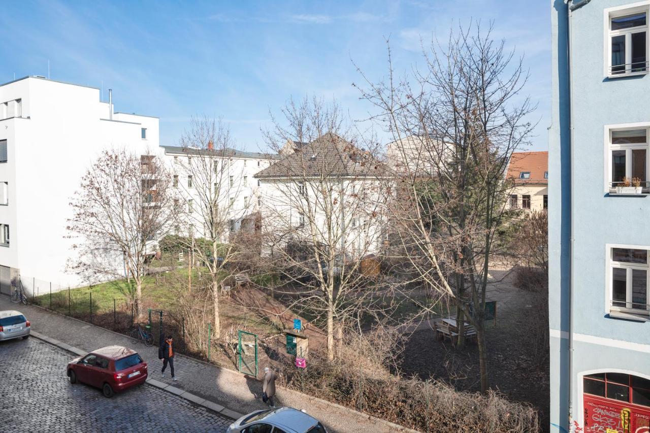Tinytiny Modernes Studio Apartment In Plagwitz Leipzig Exterior foto