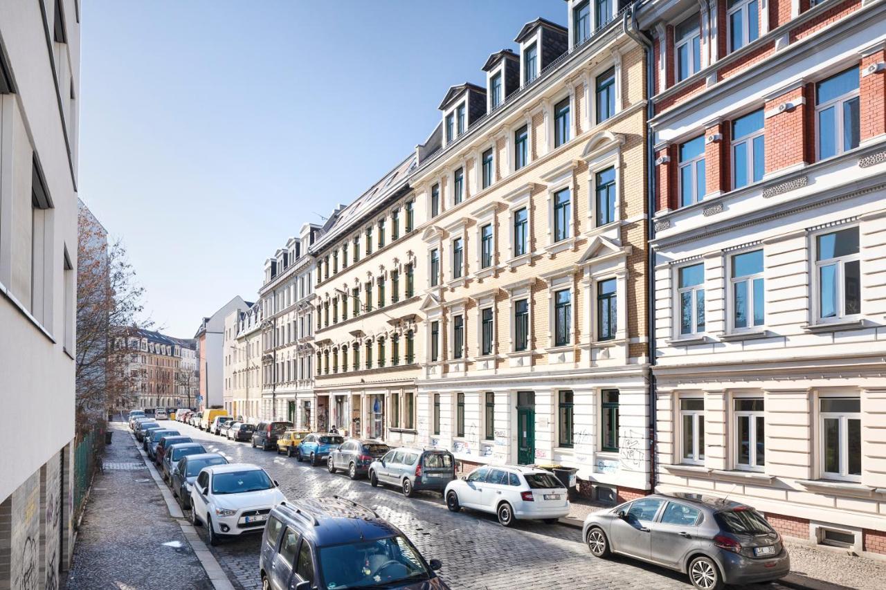 Tinytiny Modernes Studio Apartment In Plagwitz Leipzig Exterior foto